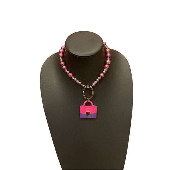 Furla Purple Choker - Picture 1 of 6